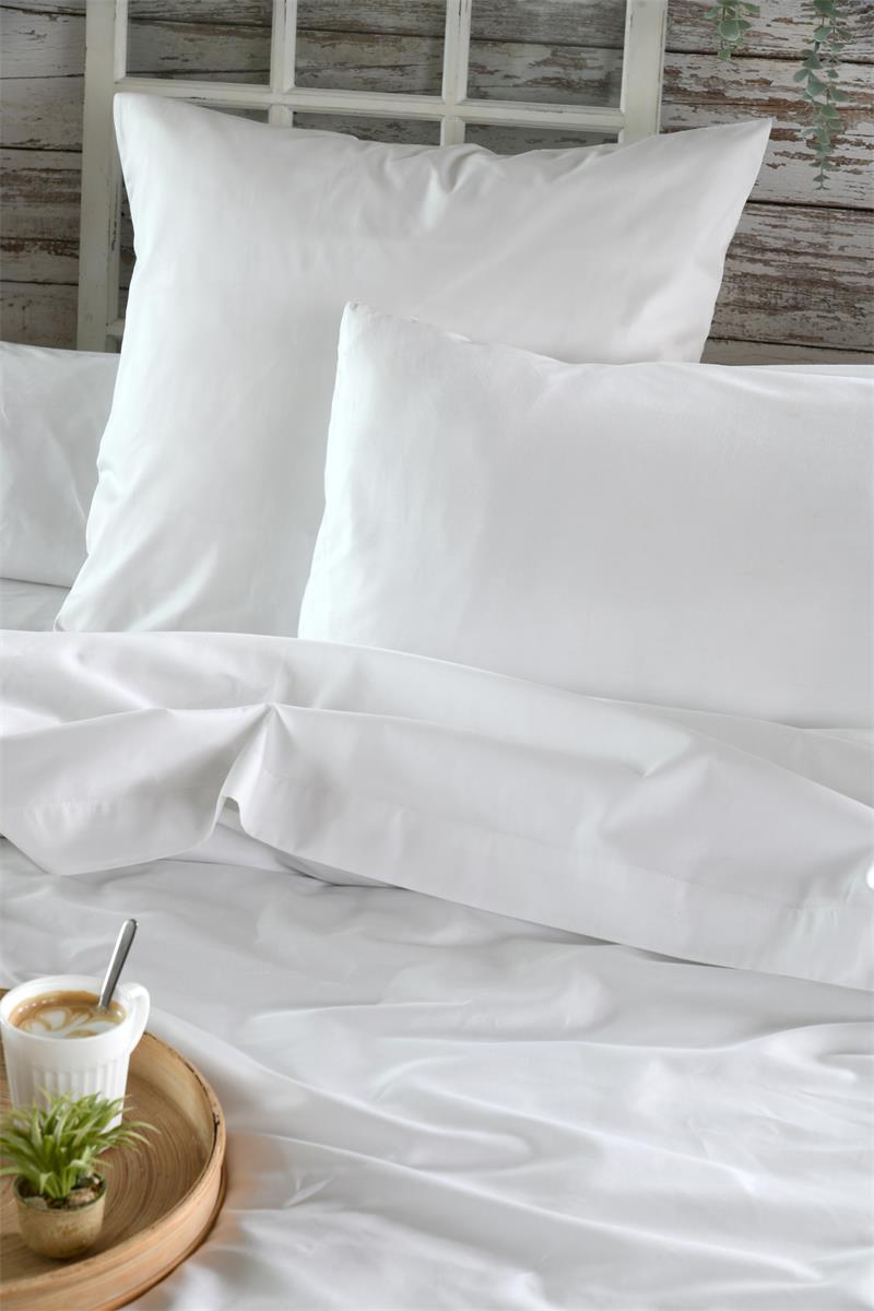 Taie d'oreiller percale coton