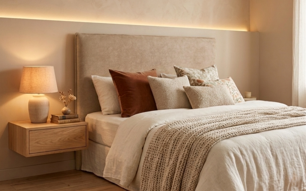 tête de lit lisse
