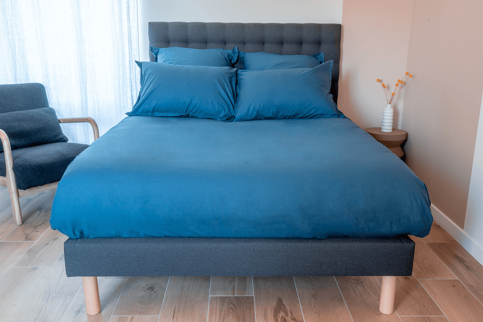 sommier et lit